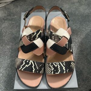 Vionic Women's Multicolor Snakeskin Sandals